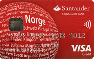 santanderred kredittkort